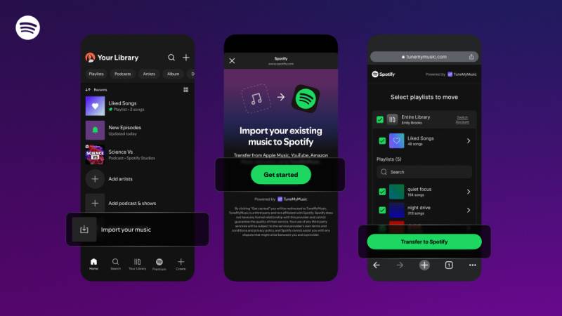 Spotify Rəqiblərini Təkrarlayır: Digər Musiqi Xidmətlərindən Pleylistləri Asanlıqla Necə Köçürmək Olar
