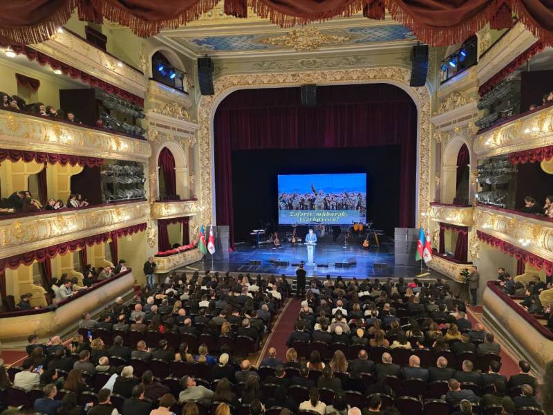 Zəfərin 5-ci ildönümü Tbilisidə qeyd olunub (FOTO)