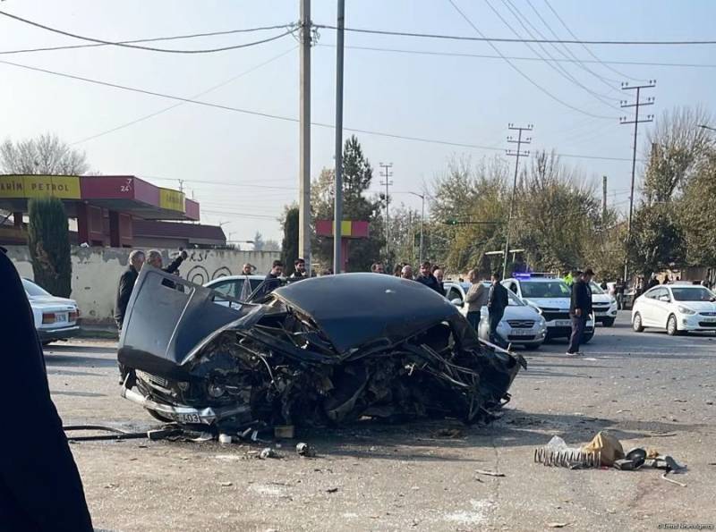 Ağcabədidə baş verən qəza zamanı sürücü ölüb