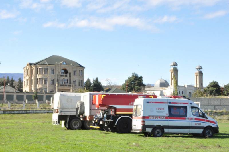 Şabranda kompleks mülki müdafiə təlimi keçirilib