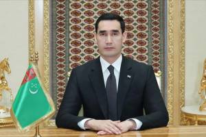 Türkmənistan Prezidenti İlham Əliyevi Azərbaycanın Mərkəzi Asiya ölkələrinin məşvərət görüşləri formatına üzvlüyü münasibətilə təbrik edib