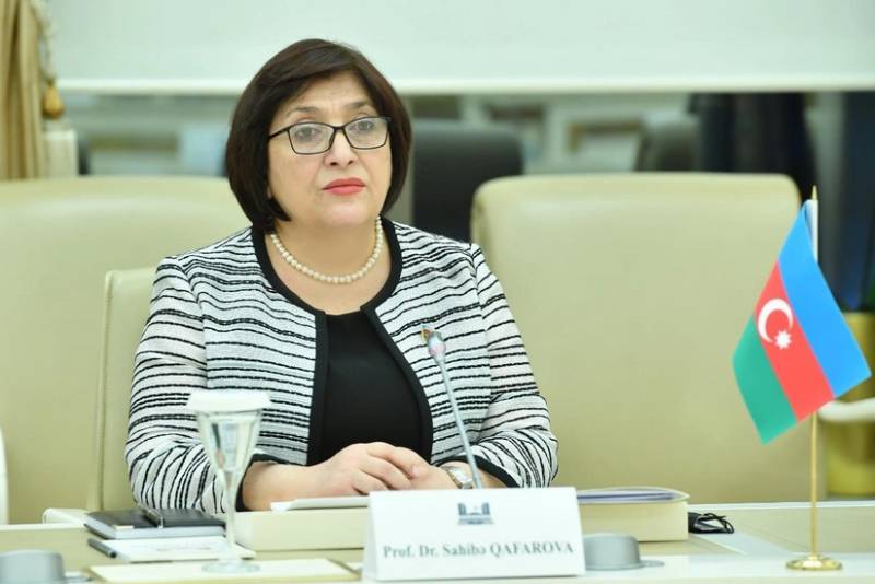 Sahibə Qafarova Çin parlamentinin sədrinə başsağlığı məktubu ünvanlayıb