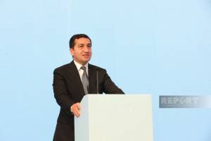 Hikmət Hacıyev: Azərbaycan üçün Cənubi Qafqazdakı münaqişə başa çatıb Xəbər şəkili