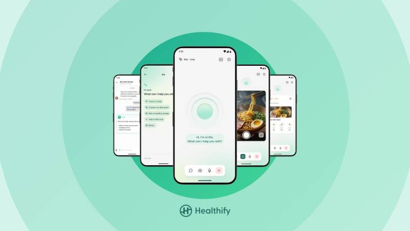 Healthify Ria Süni İntellekt Köməkçisini Canlı Söhbət və Qida İzləmə Özəllikləri ilə Yeniləyir