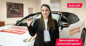 Lotereyada 9-cu lüks avtomobilin açarları təqdim edilib