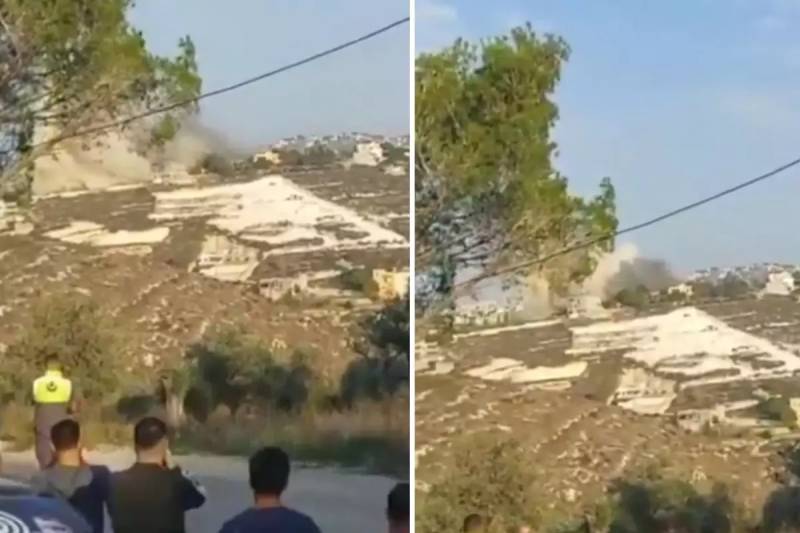 İsrailin Livana Yenidən Zərbələri: Bölgədən İlkin Görüntülər