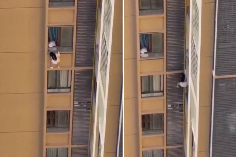 Çində Ər Sevgilisini Hündür Binadan Salladı: Xəyanət Skandalı və Möcüzəvi Xilas Xəbər şəkili