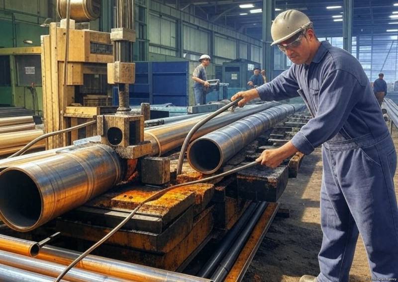 Azərbaycanda polad boru istehsalı 2,1 dəfə artıb