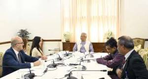 Leyla Əliyeva və Arzu Əliyeva Banqladeşin müvəqqəti hökumətinin Baş müşaviri ilə görüşüblər Xəbər şəkili