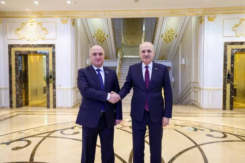 TBMM Sədri Numan Kurtulmuş Tacikistana Tarixi Səfər Etdi: Düşənbədə Əməkdaşlıq Mesajları