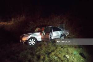 Beyləqanda ağır yol qəzası nəticəsində 1 nəfər ölüb, 2 nəfər yaralanıb - FOTO - YENİLƏNİB 2