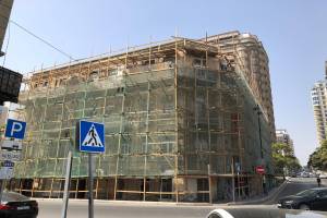 Bakıda bərpa zamanı memarlıq abidəsinə ziyan vurulub Xəbər şəkili