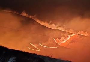 Kəlbəcərdə baş verən yanğın davam edir Xəbər şəkili