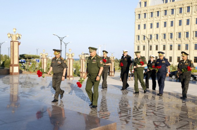 M&uuml;dafiə nazirləri &ldquo;Dəniz kuboku&rdquo;nun a&ccedil;ılışında - 