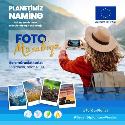 “Planetimiz naminə” adlı fotomüsabiqəyə start verilir! Xəbər şəkili