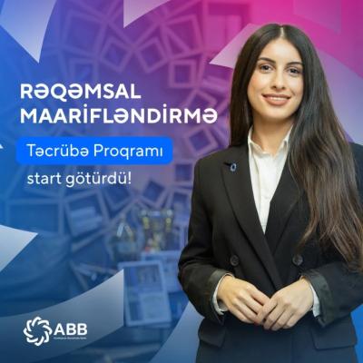 “Rəqəmsal maarifləndirmə təcrübə proqramı”na qoşul və bu yolda ilk addımını at Xəbər şəkili