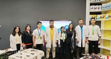 Leyla Əliyeva STEAM İnnovasiya Mərkəzini ziyarət etdi
